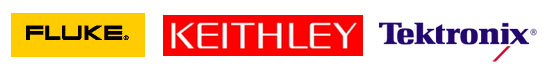 Danaher Fluke Keithley Tektronix Logos