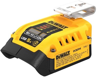 Dewalt DCB094 20V Max USB C Power Charging Adapter