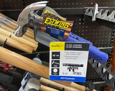 Estwing 12oz Claw Hammer at Home Depot