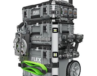 Flex Stack Pack Tool Box System with Mounted Accessories FSM110