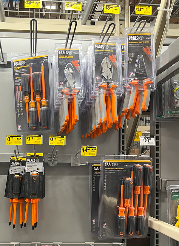 Klein Tools Clearance at Home Depot 2023 - Insulated Hand Tools
