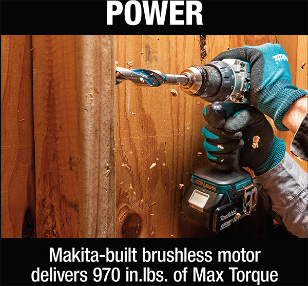 Makita 18V Cordless Hammer Drill XPH16 Max Torque Claims
