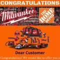 Milwaukee Home Depot Free Tool Email Scam