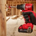 Milwaukee M18 Compact Brushless Drill 3601 with Wood Auger Bit