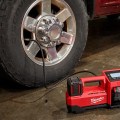 Milwaukee M18 Cordless Inflator 2848-20 with Tire Thumbnail