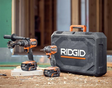 Ridgid 18V Brushless Drill and Impact Driver New at Home Depot 2022