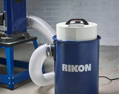 Rikon 12 Gallon Dust Extractor with Benchtop Planer