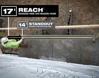 Tape Measure Reach vs Standout by Milwaukee Tool
